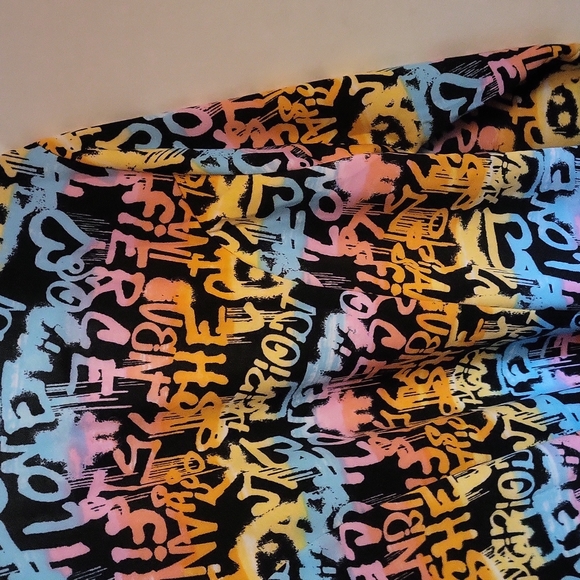 Pop Art Blazer rainbow graffiti on a super this super fun yet chic blazer - Picture 3 of 3